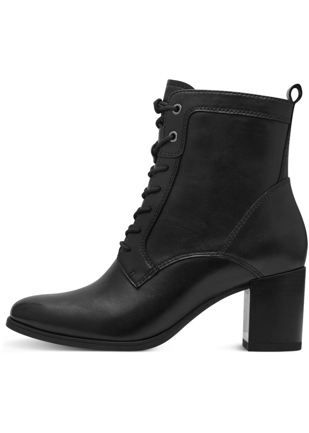 Tamaris Ruth 60 s Leather Boots Black